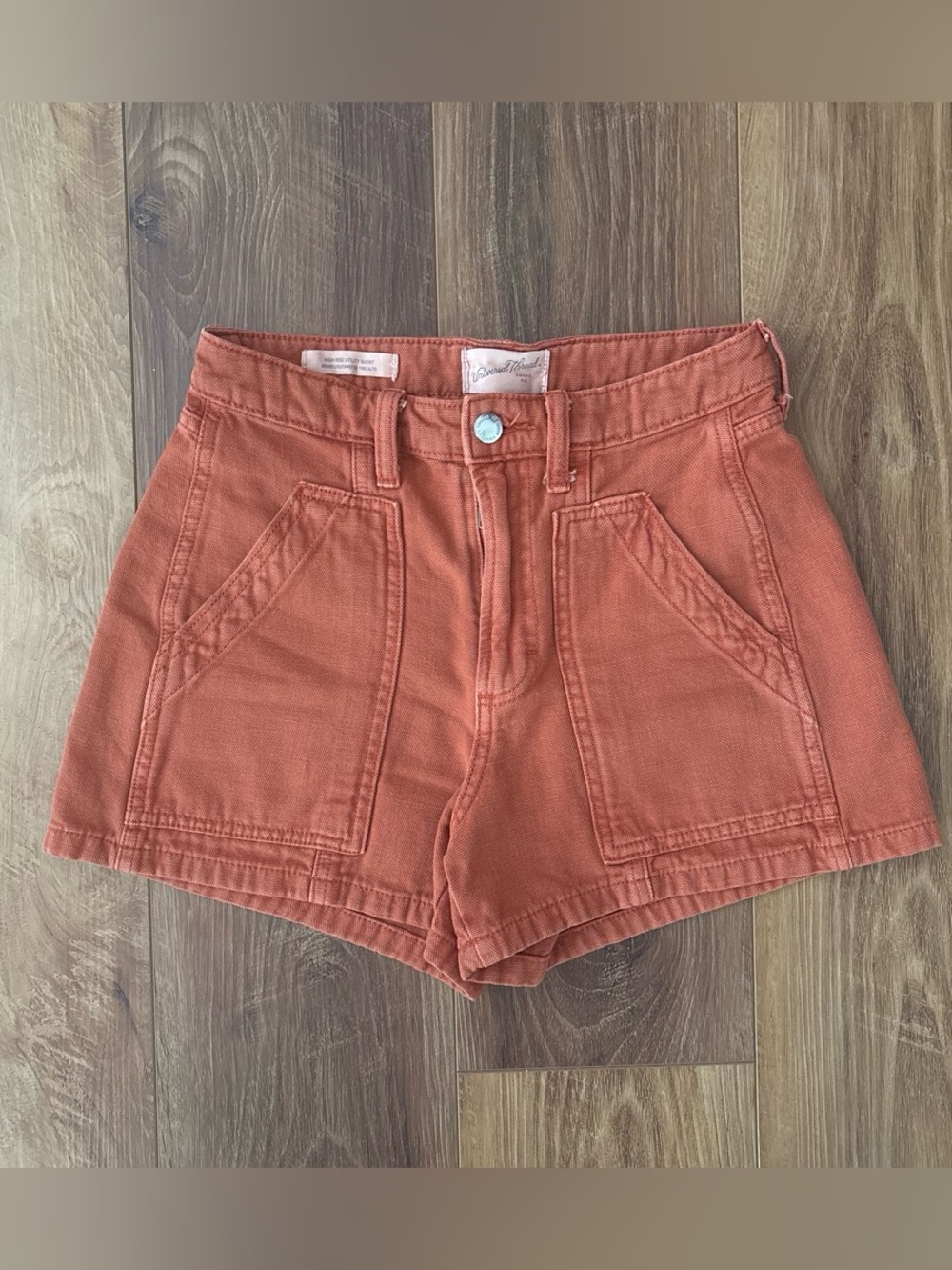 Universal Thread Orange High Rise Utility Short